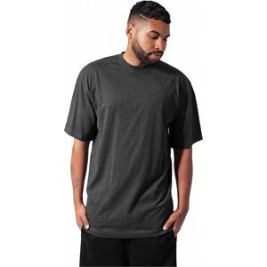 Prodloužené bavlněné rovné pánské triko Urban Classics 180 g/m Barva: šedá uhlová, Velikost: 5XL