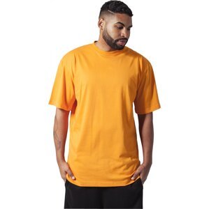 Prodloužené bavlněné rovné pánské triko Urban Classics 180 g/m Barva: Oranžová, Velikost: 3XL