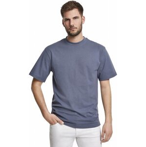 Prodloužené bavlněné rovné pánské triko Urban Classics 180 g/m Barva: modrá vintage, Velikost: 3XL