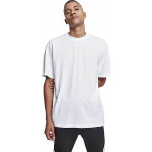 Prodloužené bavlněné rovné pánské triko Urban Classics 180 g/m Barva: Bílá, Velikost: 3XL