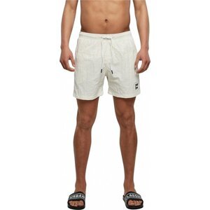Barevné pánské plavky šortky s kontrastní šňůrkou Urban Classics Barva: whitesand, Velikost: XL