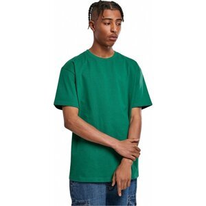 Teplé pánské bavlněné oversize triko Urban Classics Barva: Zelená, Velikost: 3XL