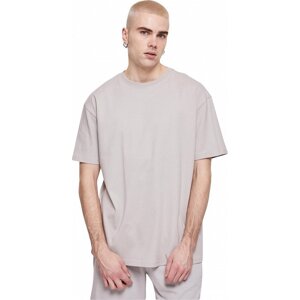 Teplé pánské bavlněné oversize triko Urban Classics Barva: šedá jemná, Velikost: L