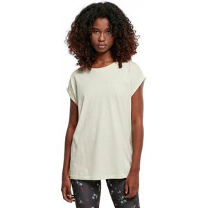 Dámské volné tričko Urban Classics s ohrnutými rukávky 100% bavlna Barva: lightmint, Velikost: 3XL