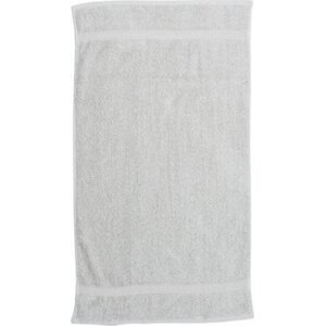 Towel City Luxusní froté ručník na ruce s jemným dlouhým vlasem 50 x 90 cm, 550 g/m Barva: Šedá, Velikost: 50 x 90 cm TC03