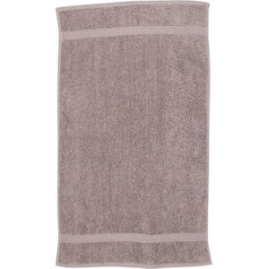 Towel City Luxusní froté ručník na ruce s jemným dlouhým vlasem 50 x 90 cm, 550 g/m Barva: béžová mokka, Velikost: 50 x 90 cm TC03