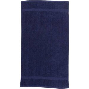Towel City Luxusní froté ručník na ruce s jemným dlouhým vlasem 50 x 90 cm, 550 g/m Barva: modrá námořní, Velikost: 50 x 90 cm TC03