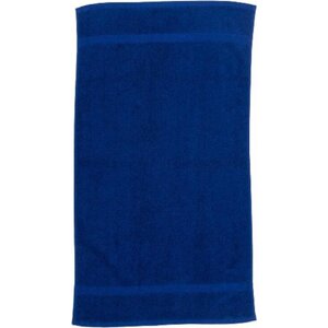 Towel City Luxusní froté ručník na ruce s jemným dlouhým vlasem 50 x 90 cm, 550 g/m Barva: modrá královská, Velikost: 50 x 90 cm TC03