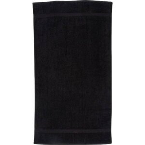 Towel City Luxusní froté jemná osuška s dlouhým vlasem 70 x 130 cm, 550 g/m Barva: Černá, Velikost: 70 x 130 cm TC04