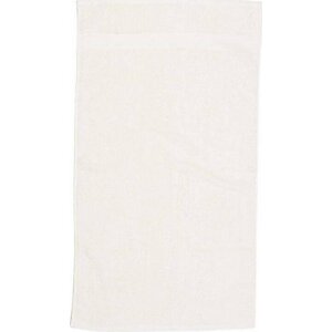 Towel City Luxusní jemný froté ručník pro hosty s dlouhým vlasem 30 x 50 cm, 550 g/m Barva: béžová krémová, Velikost: 30x50 cm TC05