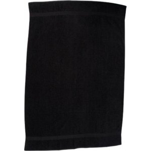 Towel City Luxusní froté osuška s jemným dlouhým vlasem 100 x 150 cm, 550 g/m Barva: Černá, Velikost: 100 x 150 cm TC06