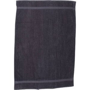 Towel City Luxusní froté osuška s jemným dlouhým vlasem 100 x 150 cm, 550 g/m Barva: šedá metalová, Velikost: 100 x 150 cm TC06