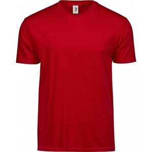 Lehké pánské tričko Power Tee Jays z organické bavlny Barva: Červená, Velikost: M TJ1100