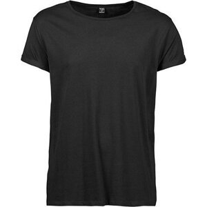 Tee Jays Pánské tričko se zahnutými manžetami na rukávech 160 g/m Barva: Černá, Velikost: 3XL TJ5062