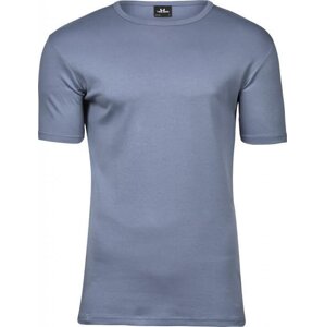 Tee Jays Vysokogramážové pevné pánské slim-fit triko Interlock 220 g/m Barva: šedá kamenová, Velikost: 3XL TJ520