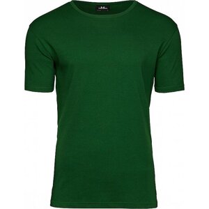 Tee Jays Vysokogramážové pevné pánské slim-fit triko Interlock 220 g/m Barva: Zelená lesní, Velikost: 3XL TJ520