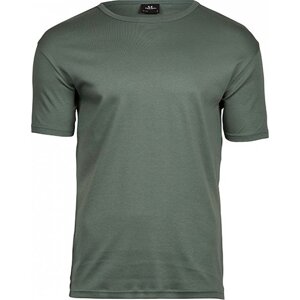 Tee Jays Vysokogramážové pevné pánské slim-fit triko Interlock 220 g/m Barva: zelená listová, Velikost: 3XL TJ520