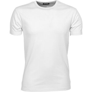 Tee Jays Vysokogramážové pevné pánské slim-fit triko Interlock 220 g/m Barva: Bílá, Velikost: 5XL TJ520