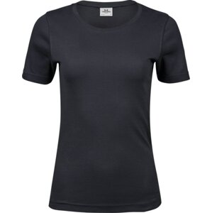 Dámské bavlněné interlock tričko Tee Jays Barva: šedá tmavá, Velikost: M TJ580N