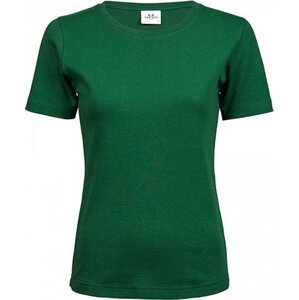 Dámské bavlněné interlock tričko Tee Jays Barva: Zelená lesní, Velikost: 3XL TJ580N