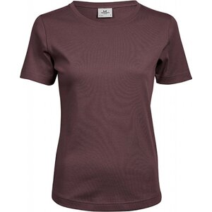 Dámské bavlněné interlock tričko Tee Jays Barva: oranžová grepová, Velikost: 3XL TJ580N