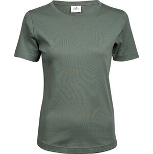 Dámské bavlněné interlock tričko Tee Jays Barva: Leaf zelená, Velikost: M TJ580N