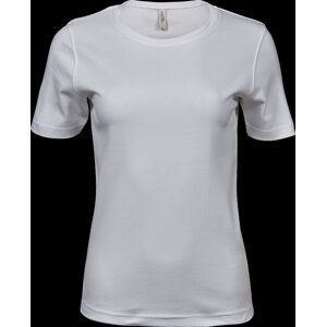 Dámské bavlněné interlock tričko Tee Jays Barva: Bílá, Velikost: 3XL TJ580N
