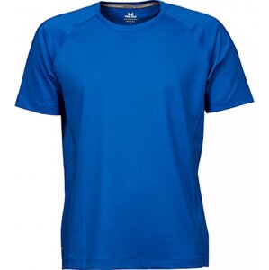 Tee Jays Rychleschnoucí pánské funkční triko CoolDry s reflexním potiskem Barva: modrá nebeská, Velikost: 3XL TJ7020N