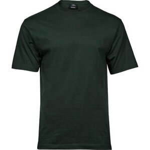 Tee Jays Měkčené tričko Sof Tee z bavlny s dlouhým vláknem Barva: zelená tmavá, Velikost: 3XL TJ8000