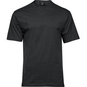 Tee Jays Měkčené tričko Sof Tee z bavlny s dlouhým vláknem Barva: šedá tmavá, Velikost: 3XL TJ8000