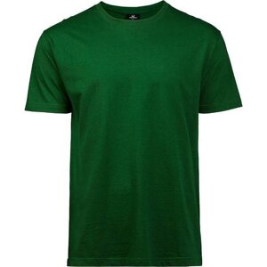 Tee Jays Měkčené tričko Sof Tee z bavlny s dlouhým vláknem Barva: Zelená lesní, Velikost: 3XL TJ8000