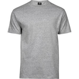 Tee Jays Měkčené tričko Sof Tee z bavlny s dlouhým vláknem Barva: šedá melír, Velikost: 3XL TJ8000