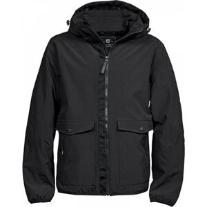 Tee Jays Pánská pod/zimní bunda Adventure z dvouvrstvého materiálu Barva: Černá, Velikost: 3XL TJ9604