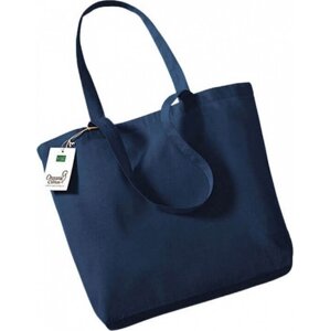 Bavlněná taška z organické bavlny Westford Mill 16 l Barva: modrá námořní, Velikost: 32 x 35 x 12 cm WM180