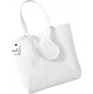 Bavlněná taška z organické bavlny Westford Mill 16 l Barva: Bílá, Velikost: 32 x 35 x 12 cm WM180