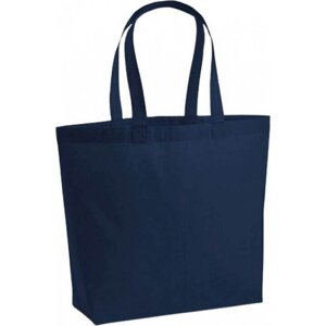Westford Mill Maxi taška z odolné prvotřídní bavlny 18 l Barva: modrá námořní, Velikost: 35 x 39 x 13,5 cm WM225