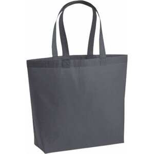 Westford Mill Maxi taška z odolné prvotřídní bavlny 18 l Barva: Šedá grafitová, Velikost: 35 x 39 x 13,5 cm WM225