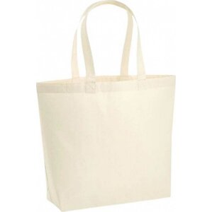 Westford Mill Maxi taška z odolné prvotřídní bavlny 18 l Barva: Přírodní, Velikost: 35 x 39 x 13,5 cm WM225