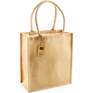 Nákupní jutová taška s dlouhými držadly Boutique Westford Mill 25 l WM409