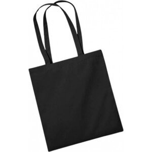 Westford Mill Nákupní taška EarthAware z organické bavlny 10 l Barva: Černá, Velikost: 38 x 42 cm WM801