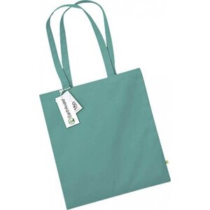 Westford Mill Nákupní taška EarthAware z organické bavlny 10 l Barva: Zelená, Velikost: 38 x 42 cm WM801