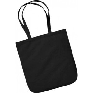 Westford Mill Silná taška z prémiové organické tkaniny 10 l Barva: Černá, Velikost: 38 x 41 cm WM821