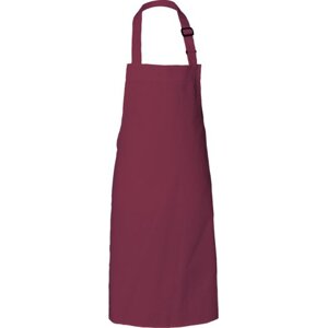 Link Kitchen Wear Nastavitelná zástěra na grilování, bez potisku Barva: Červená vínová, Velikost: 73 x 90 cm X979