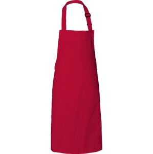 Link Kitchen Wear Nastavitelná zástěra na grilování, bez potisku Barva: Červená, Velikost: 73 x 90 cm X979