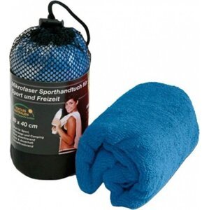 Printwear Rychleschnoucí sportovní ručník z mikrovlákna 40 x 80 cm Barva: Modrá, Velikost: 40 x 80 cm XF100