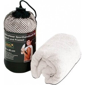 Printwear Rychleschnoucí sportovní ručník z mikrovlákna 40 x 80 cm Barva: Bílá, Velikost: 40 x 80 cm XF100