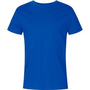 X.O by Promodoro Základní 100% bavlněné pánské úzké pružné triko Promodoro 140 g/m Barva: modrá azurová, Velikost: L XO1400