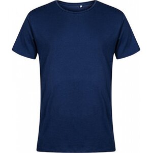 X.O by Promodoro Základní 100% bavlněné pánské úzké pružné triko Promodoro 140 g/m Barva: modrá námořní, Velikost: 3XL XO1400