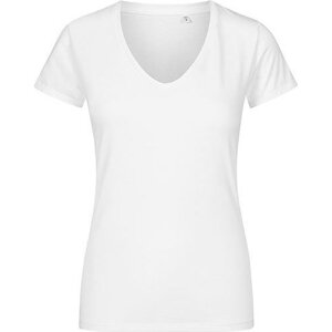 X.O by Promodoro Úzké delší bavlněné dámské tričko do véčka Barva: Bílá, Velikost: 3XL XO1525