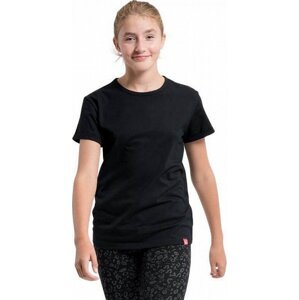 CityZen® Dívčí bavlněné triko CityZen Dorotka Barva: Černá, Velikost: 128-134